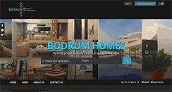 Desktop Screenshot of bodrumhomes.net